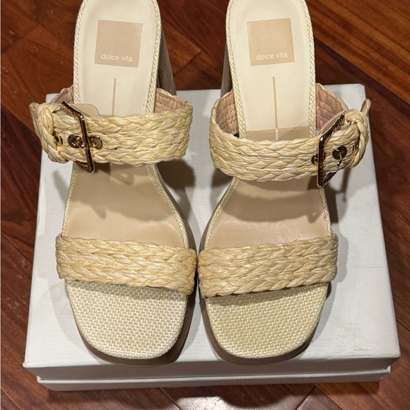 Dolce Vita Landry stacked heel 9.5m NEW - Picture 2 of 12